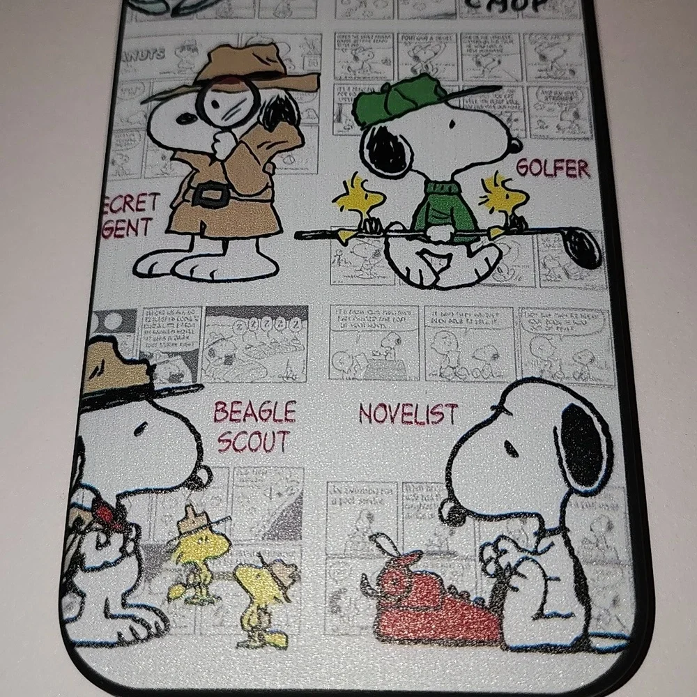 Brand new Apple IPhone 🍎 15 Pro Max Peanuts Snoopy soft Silicone Phone Case
